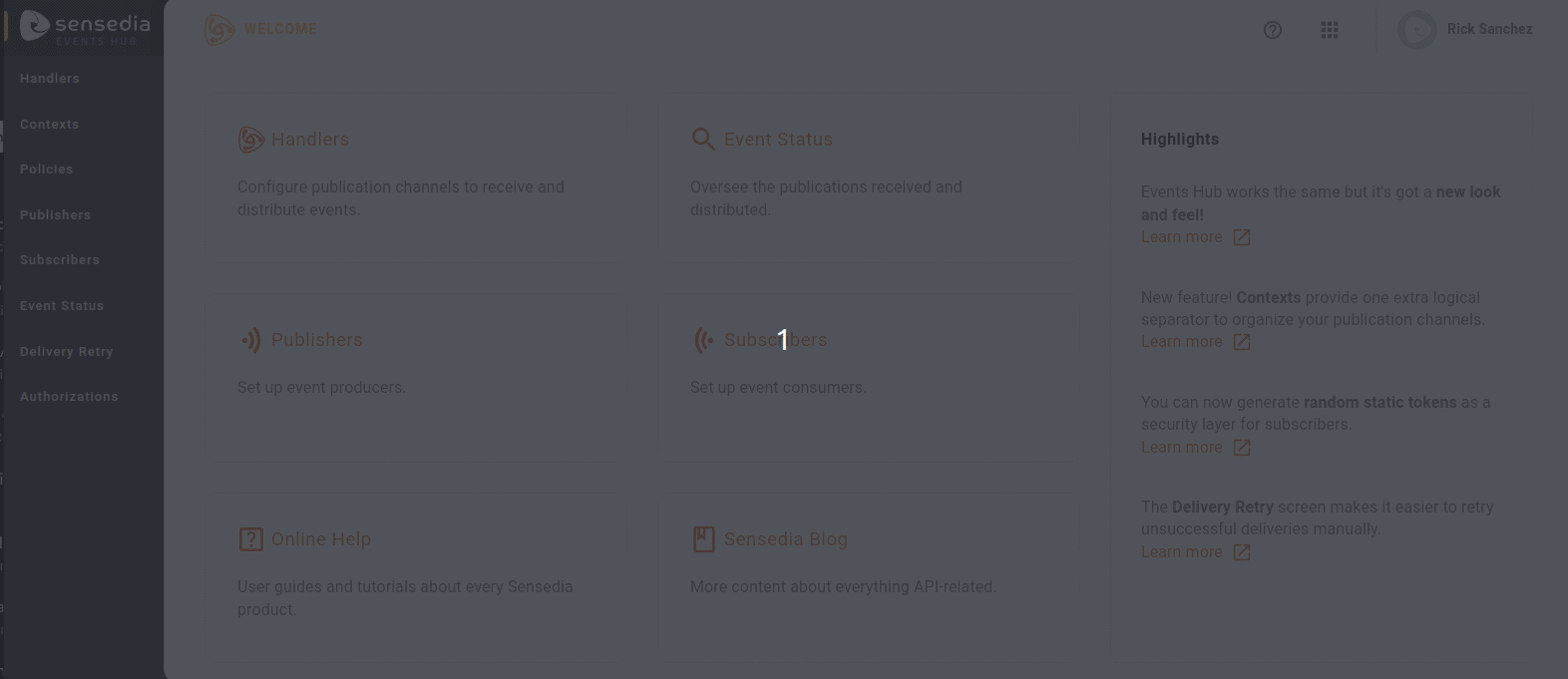 Context, Handler, and Topic Registration